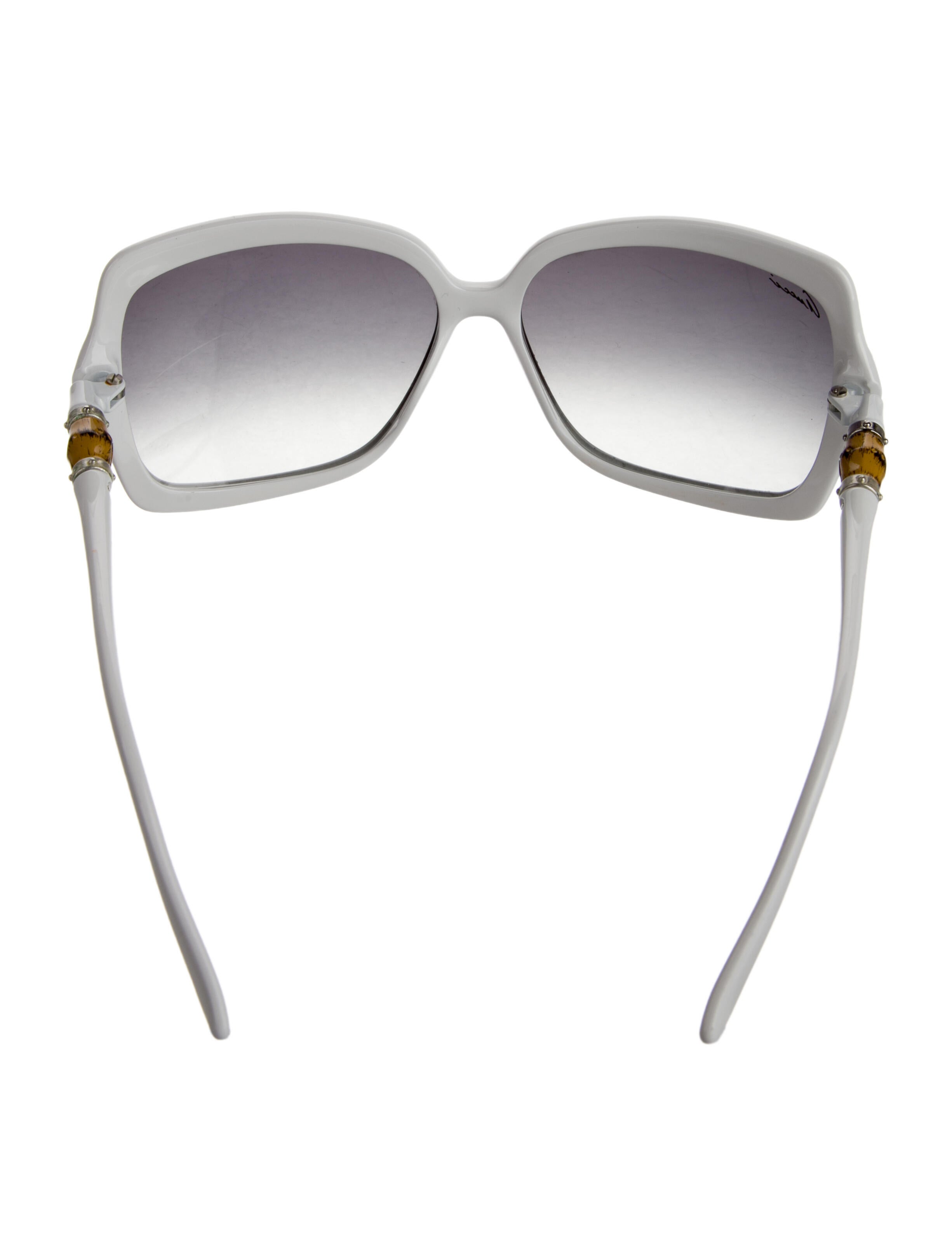 Gucci Bamboo Accent Oversize Sunglasses